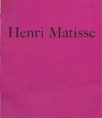 Henry Matisse.