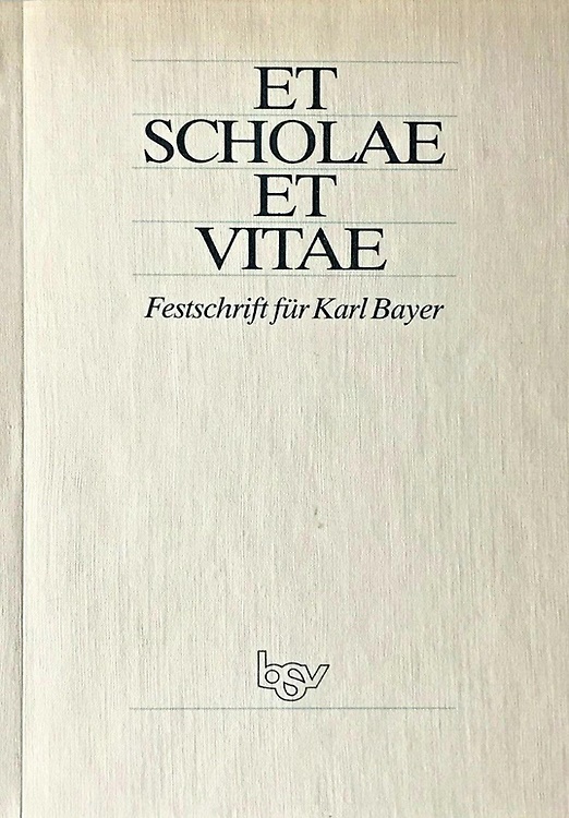 9783762782254-Et scholae et vitae.