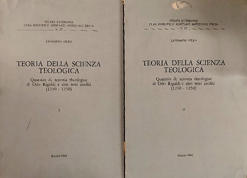 9788872570128-Teoria della Scienza teologica. Quaestio de scientia theologiae di Odo Rigaldi e
