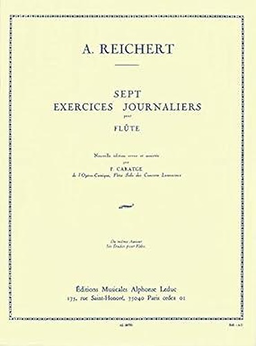 9790046207518-Sept exercices journaliers pour flute.