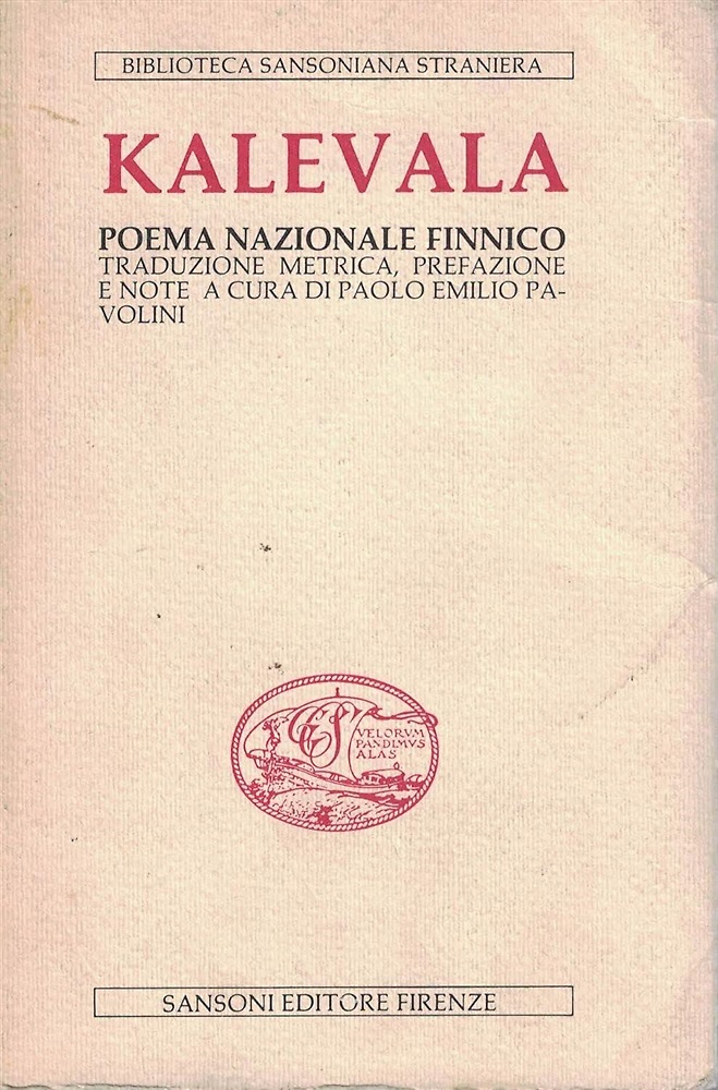 Kalevala. Poema Nazionale Finnico.
