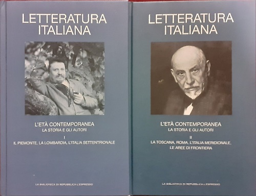 Letteratura italiana. L'età contemporanea. La storia degli autori.