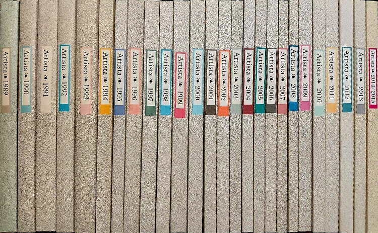 Artista. Critica dell'Arte in Toscana. Lotto di 26 tomi.