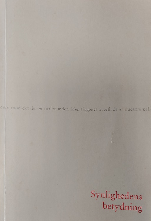 Synlighedens betydning. Relationer mellem ord og billede i Italo Calvinos forfat