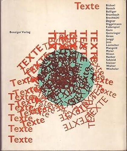 Texte. Prosa junger Schweizer Autoren.