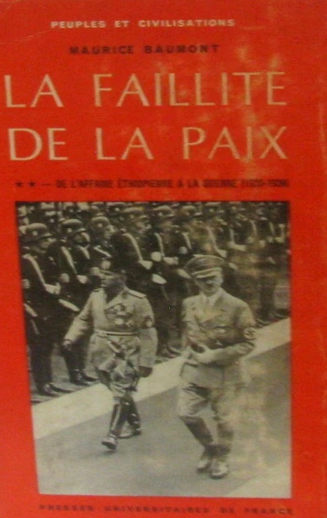 La faillite de la paix.