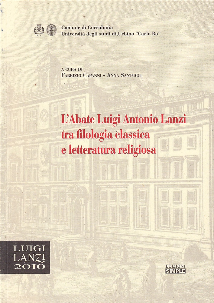 9788862593151-L'abate Luigi Antonio Lanzi tra filologia classica e letteratura religiosa.