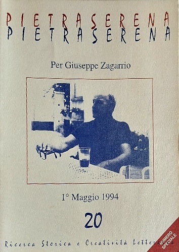 Per Giuseppe Zagarrio.