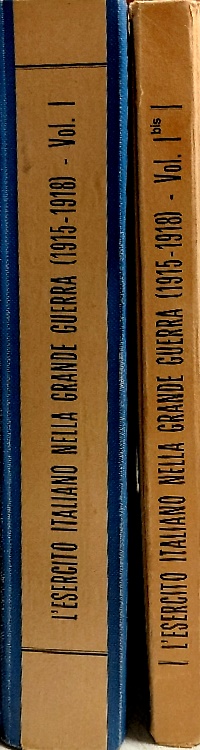 L'esercito italiano nella Grande Guerra (1915-1918). Volume I: Le forze belliger