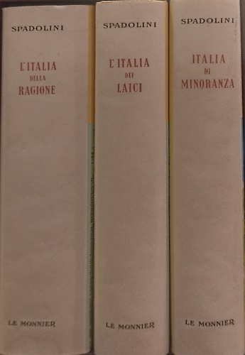L'Italia di Minoranza. - L'Italia dei Laici. - L'Italia della Ragione.