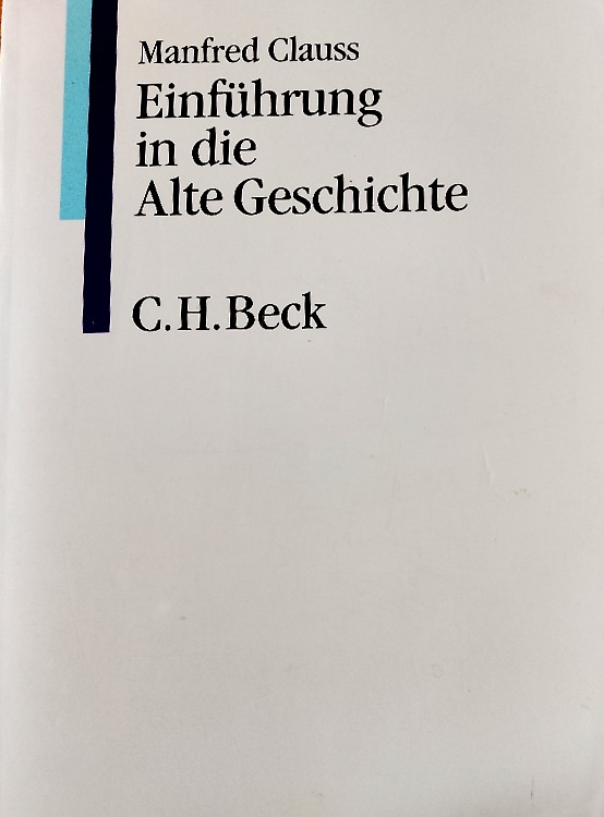 Einfuhrung in die Alte Geschichte
