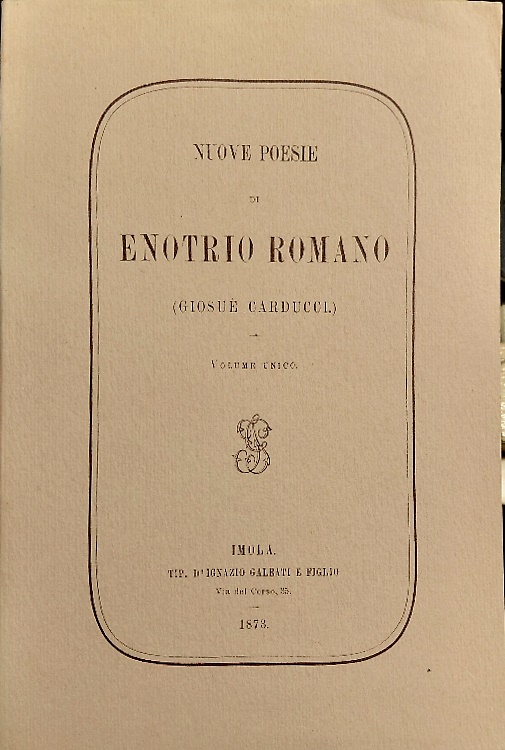 Nuove Poesie.