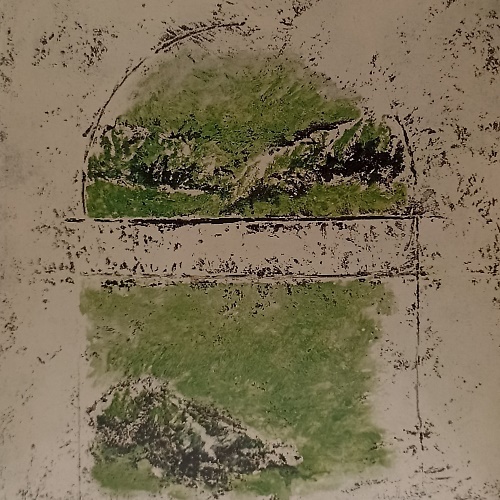 Le lunette 1991 di Carlo Mattioli.