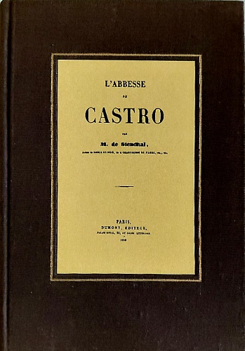 L'Abbesse de Castro (Chroniques italiennes).