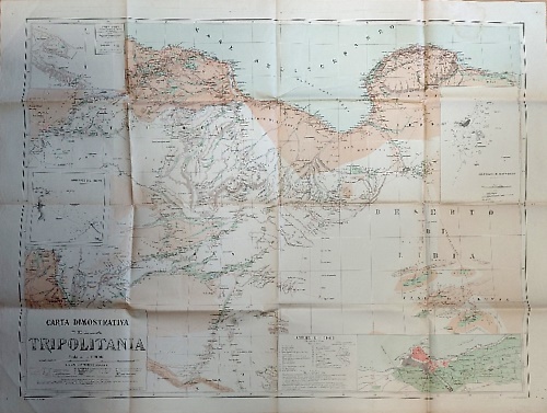 Carta dimostrativa della Tripolitania.