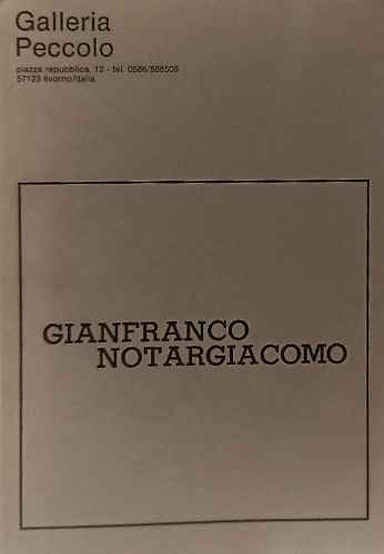 Gianfranco Notargiacomo.
