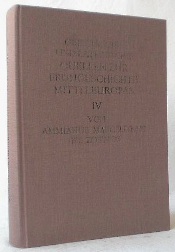 9783050005911-Griechische und Lateinische Quellen zur Frühgeschichte Mitteleuropas.
