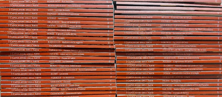 I capolavori dell' arte. Serie completa in 50 volumi: