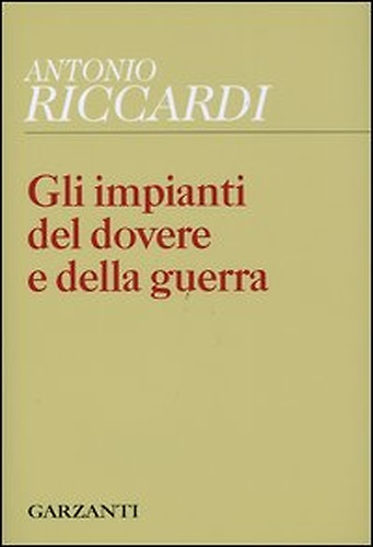 9788811632030-Gli impianti del dovere e della guerra.