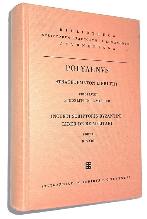 Polyaeni Strategematon libri octo.