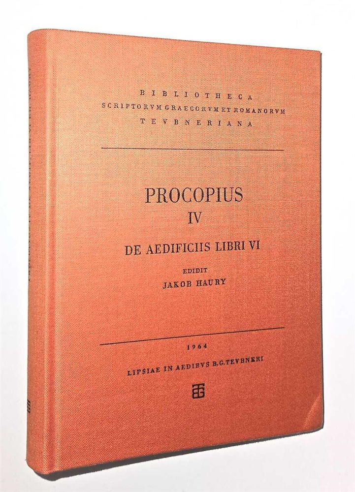 Procopii Caesariensis Opera omnia. De Aedificiis Libri IV.