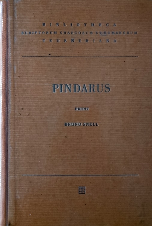 Pindarus Carmina cum fragmentis