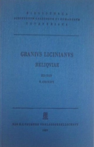 Grani Liciniani Reliquiae.