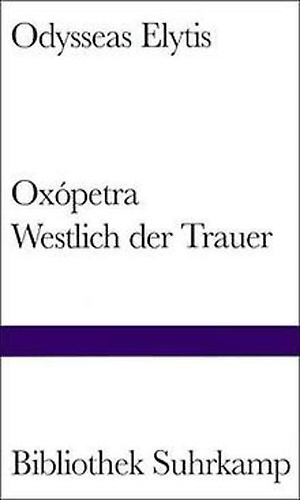 9783518223444-Oxópetra. Westlich der Trauer.