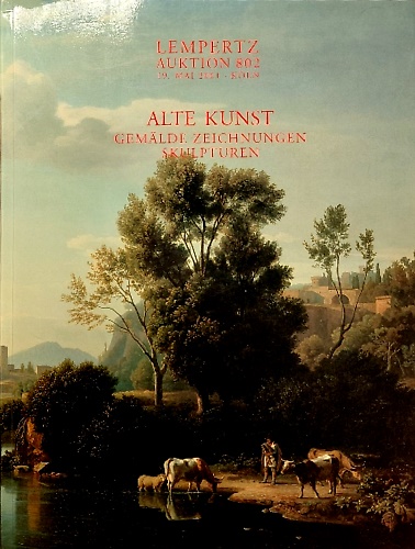 Alte Kunst. Gemalde, Zeichnungen Skulpturen u.A aus der Slg Baldus aur der Samml