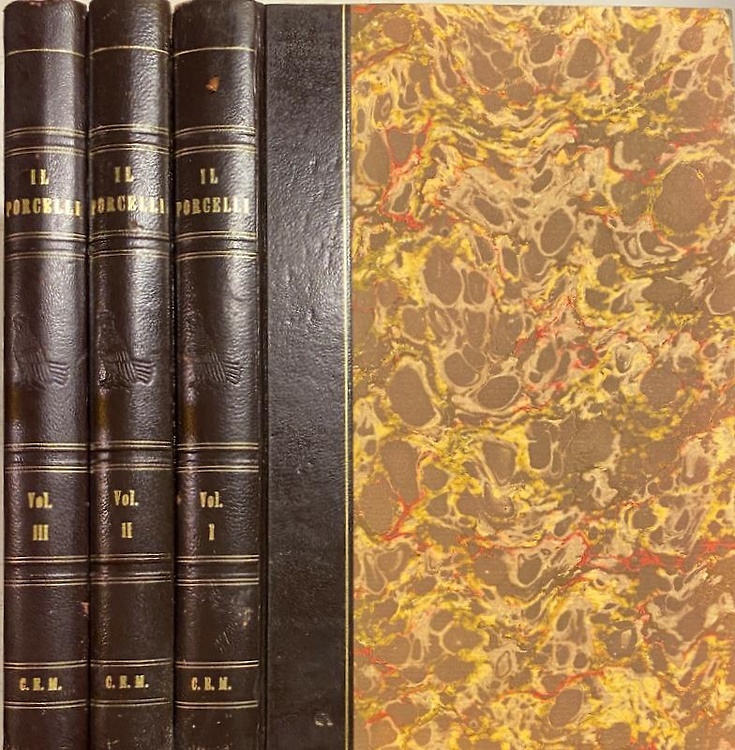 Il Porcelli. Collezione di tutti i poemi in lingua napoletana.