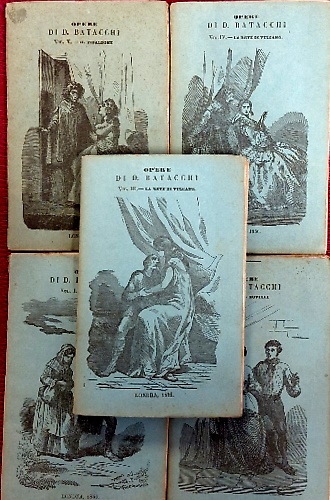 Opere. Volume I, II: Novelle. Volume III, IV:La rete di Vulcano. Vol.V:Il zibald