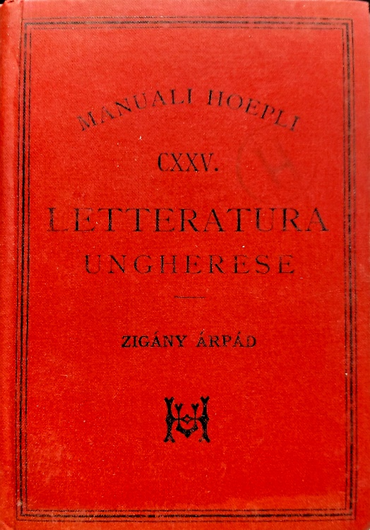 Letteratura ungherese.