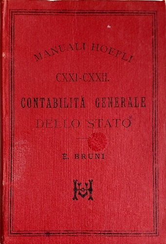 Contabilità generale dello stato.