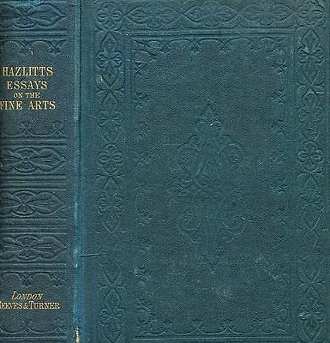 Essays on The Fine Arts.