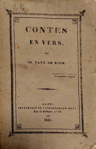 Contes en vers