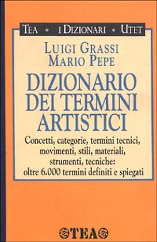 9788878194038-Dizionario dei termini artistici.