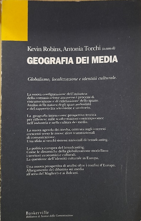 Geografia dei media. Globalismo, localizzazione e identità culturale