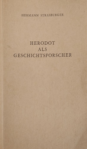 Herodot als Geschichtsforscher.