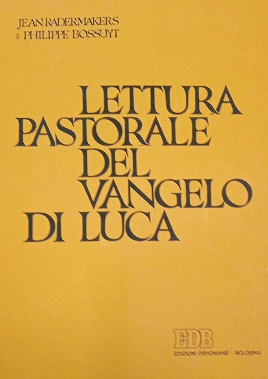 9788810205358-Lettura pastorale del Vangelo di Luca.