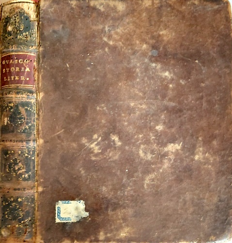 Storia litteraria del principio, e progresso dell'Accademia di belle lettere in