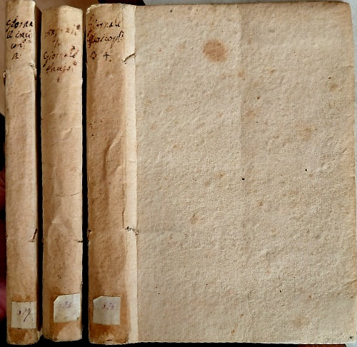 Giornale enciclopedico di letteratura italiana e oltramontana.