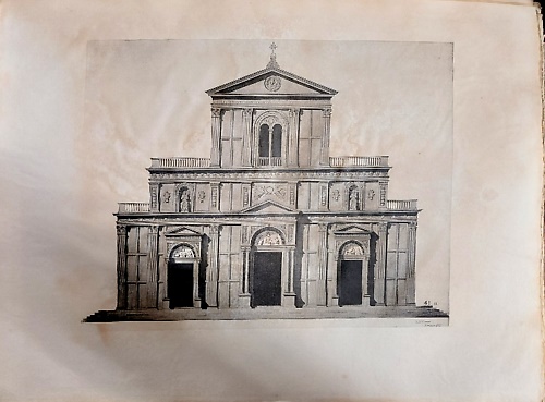 Concorso per la facciata della regia Basilica di San Lorenzo in Firenze.