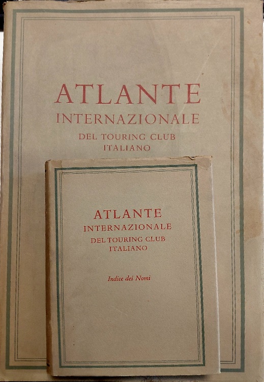 Atlante internazionale del Touring Club Italiano.