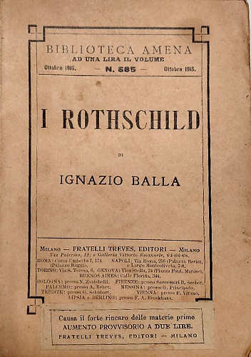 I Rothschild.