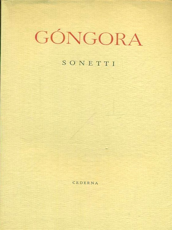 Sonetti.