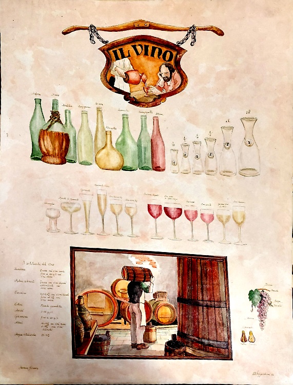 Il vino.