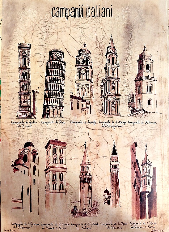 Campanili italiani.