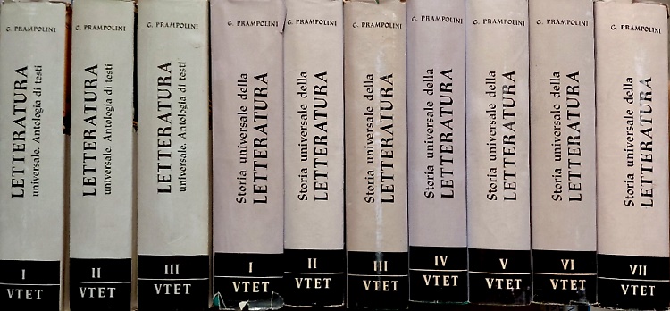Storia Universale della Letteratura. Antologia dei Testi.