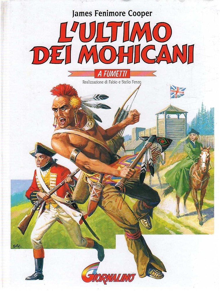 L'ultimo dei Mohicani a fumetti.