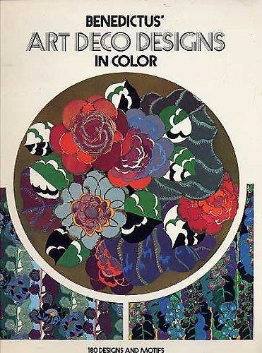 9780486239712-Benedictus' Art Deco Designs in Color.